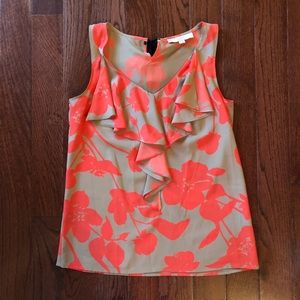 LOFT Tie Blouse